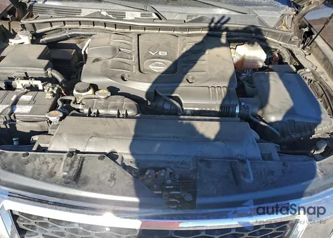 2017 Nissan Armada Platinum from USA, damaged, VIN JN8AY2NF7H9303018